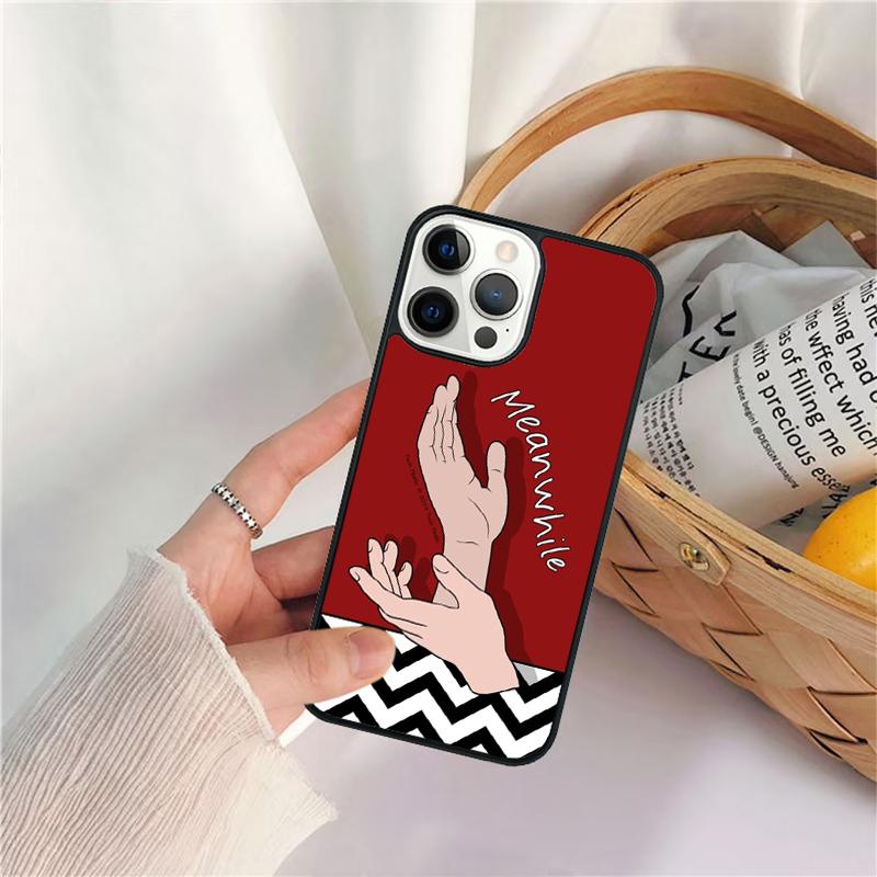 Чехол для телефона ТВ-сериал Твин Пикс Для iPhone 17 Air 16 15 14 11 12 13 Pro MAX Plus coque Чехол
