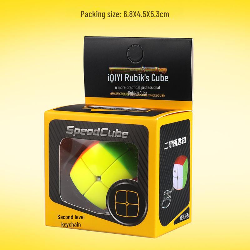 Набор вращающихся игрушек Qiyi 3x3 Magic Cube и Pyramid Maple Leaf для раннего образования детей