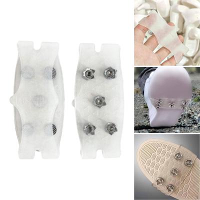 2 шт. 5 Зубьев, Шипы-кошки для лазания, Противоскользящие накладки, Когти, Уличные накладки на обувь от скольжения