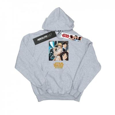 Mens Anime Poster Hoodie