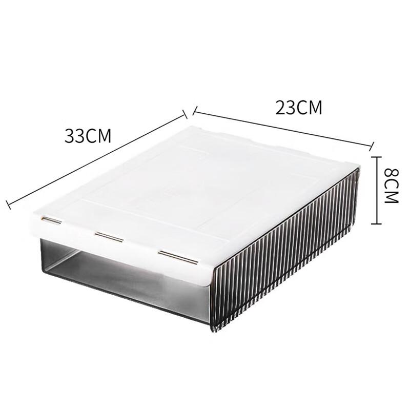 Transparent Extra Large Under-Desk Storage Drawer