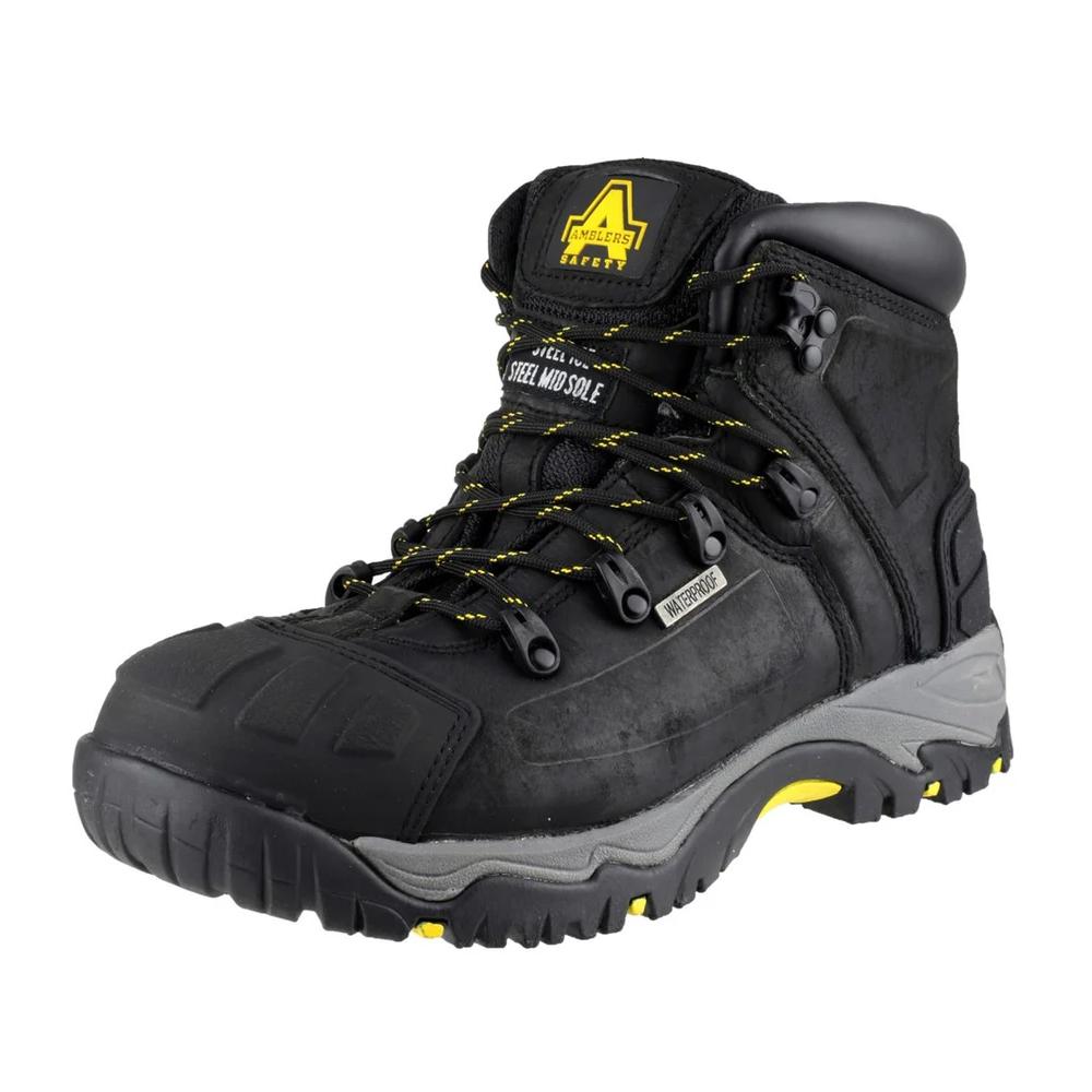 Amblers Unisex Adult Crazy Horse Leather Safety Boots