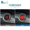 Carbon Fiber Engine Start Button Cover Sticker for Honda Civic IX Tourer CRV Accord 2012-2023