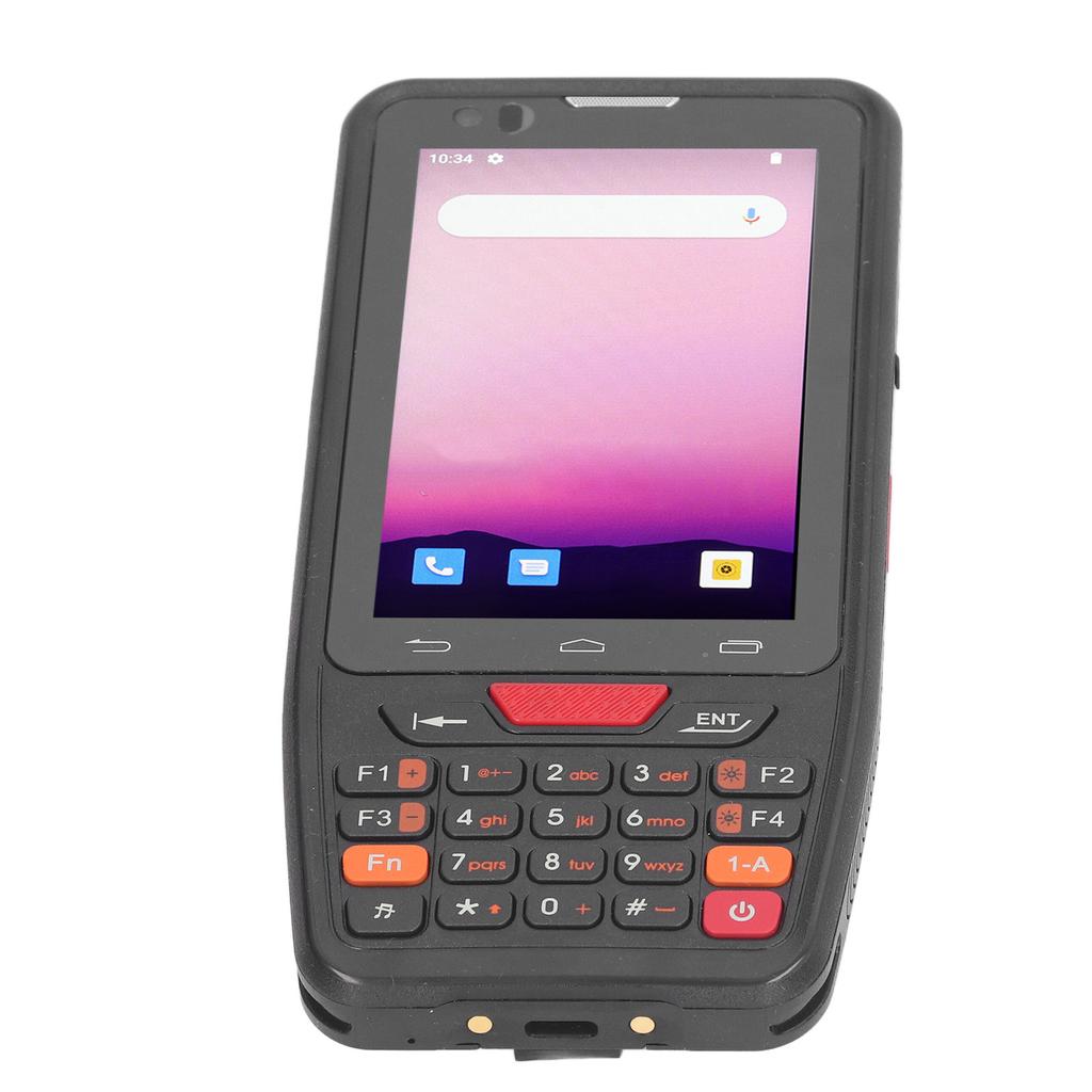 Для Android 12 PDA Терминал сбора данных 4-дюймовый портативный мобильный компьютер NFC сканер штрих-кода