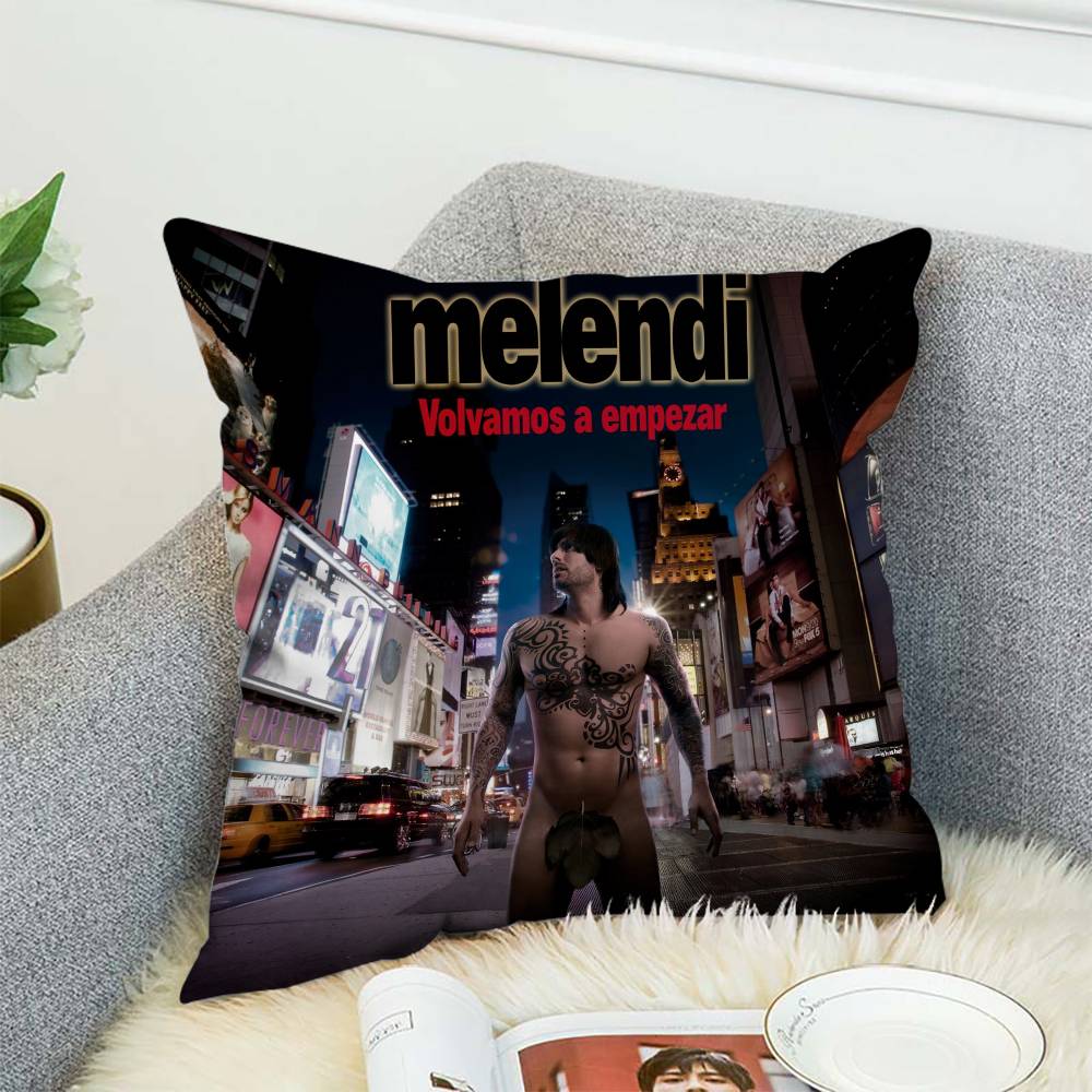 M-Melendi Pillow Case Album Case Sofa Decorative Home Double-sided Printing Short Plush Cute Cushion Cover