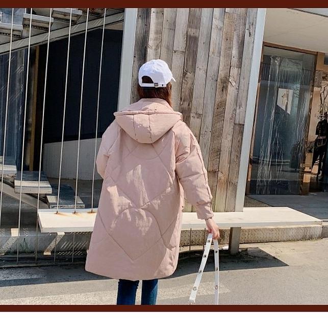 Зимнее свободное пальто из толстого хлеба, студенческая куртка на хлопковой подкладке