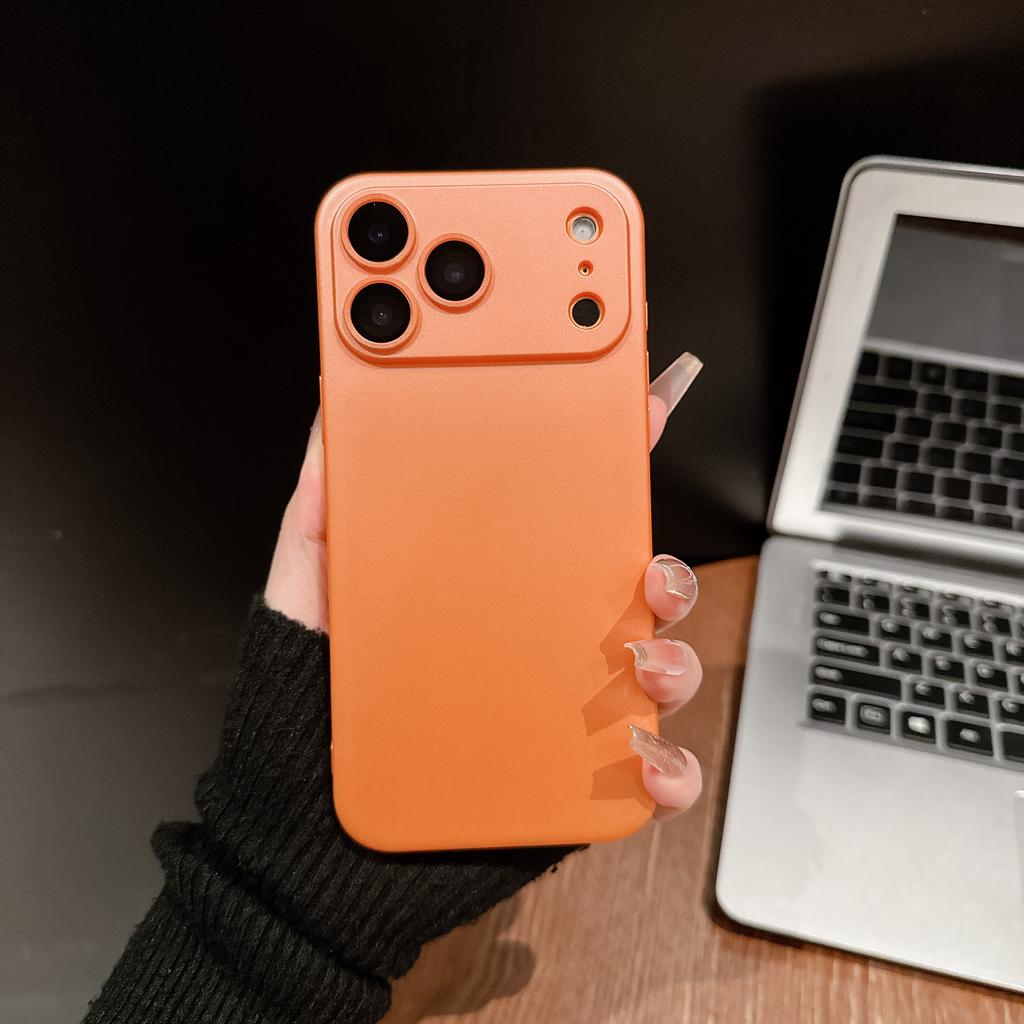 Матовый чехол-бампер со всесторонней защитой объектива для iPhone 17 Air 16 15 14 13 12 11 Pro Max Plus, противоударный чехол с матовым стеклом для камеры