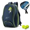 Pickleball Paddle Tennis Badminton Backpack With Separate Shoe Compartment Outdoor Sports