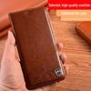 Genuine Leather Flip Cover for Honor 200Pro, 100, 90, 80, 70, 50SE - Anti-fall Protection.