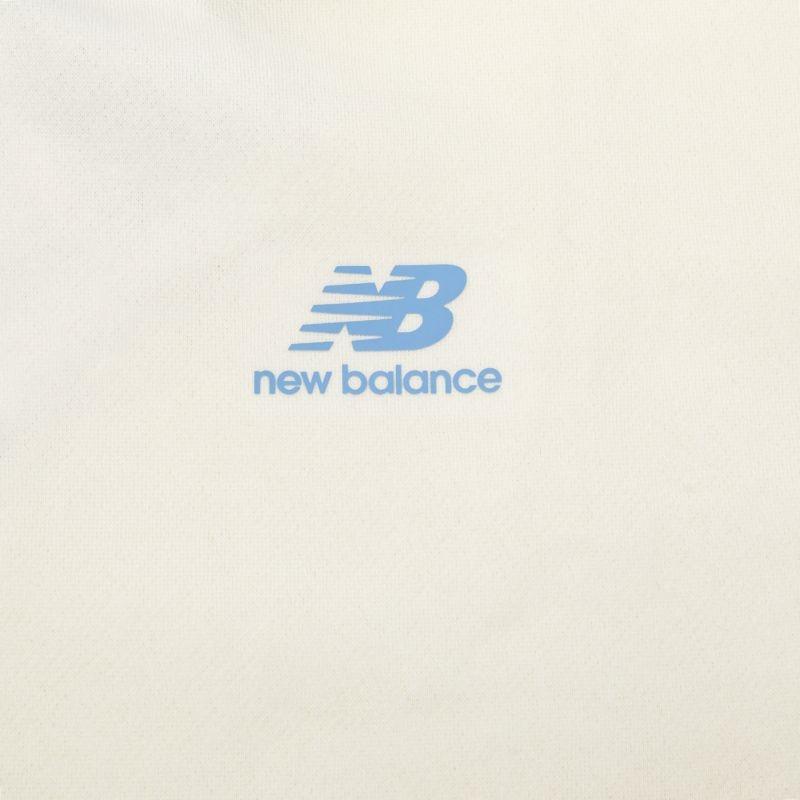 (WMNS) New Balance Lifestyle Fashion Hoodie Asia Sizing 'White Blue' Women's AWT23342-CIC
