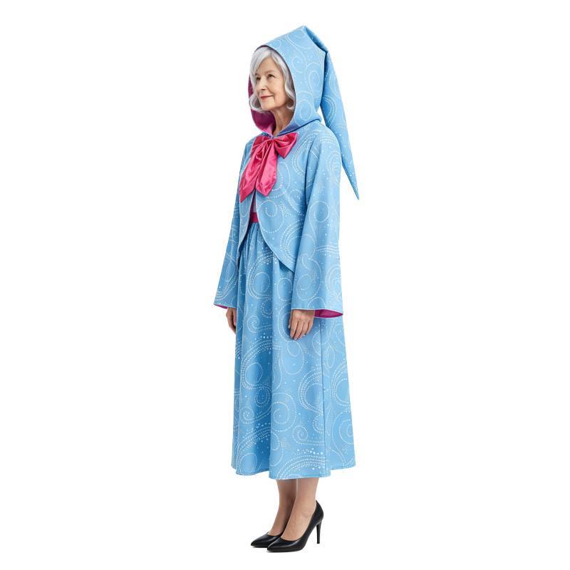 Костюм Феи-крестной для косплея и сценических выступлений из полиэстера для взрослых