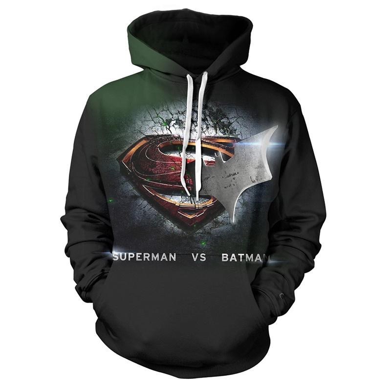 Premium Quality Superhero Batman 3d Print Hoodie Sweatshirt For Women And Men M-4xl
