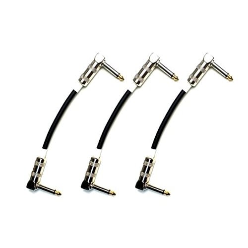 Sound MOMO Guitar Patch Cable P2LL [MOGAMI 2524] Black 15cm