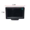 Parking Car Rear View Camera Wide Degree 4.3 /5 Inch  TFT LCD Color Display Monitor Waterproof Night Vision Reversing Backup
