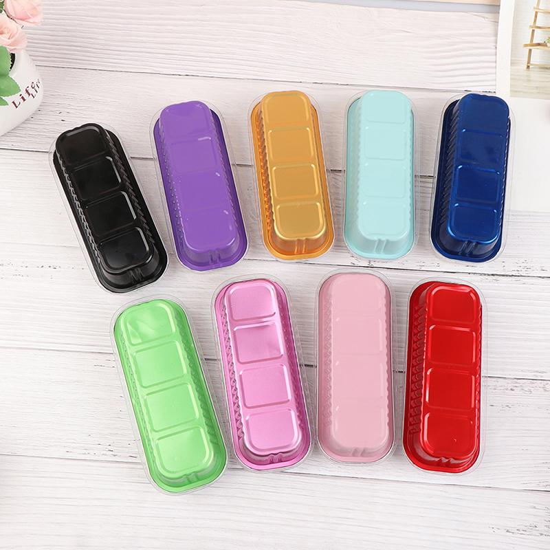 10 шт. алюминиевая фольга для выпечки торта коробка для кекса противень для выпечки пудинга коробка с крышкой