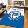 Hertha BSC Custom Name Carpet Rug for Living Room Bedroom Home Sofa Decoration,Kids play Non-slip Floor Mat