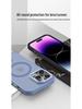 Магнитный полупрозрачный матовый чехол для телефона для iPhone 16 Pro Max/15/14 Pro/13/12/11