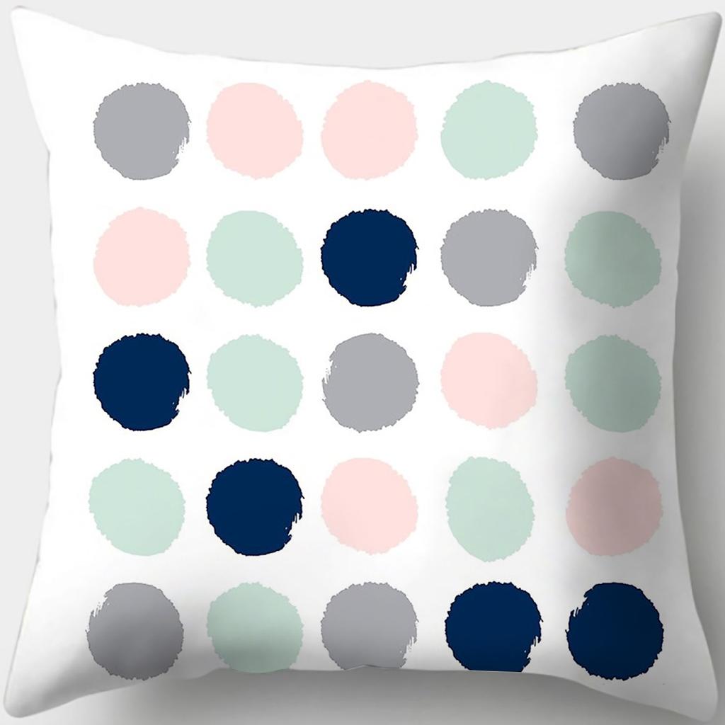 Персонализированная подушка для сна, наволочка в стиле масляной живописи, квадратная подушка для дивана, подушка для эркера в спальне, офис