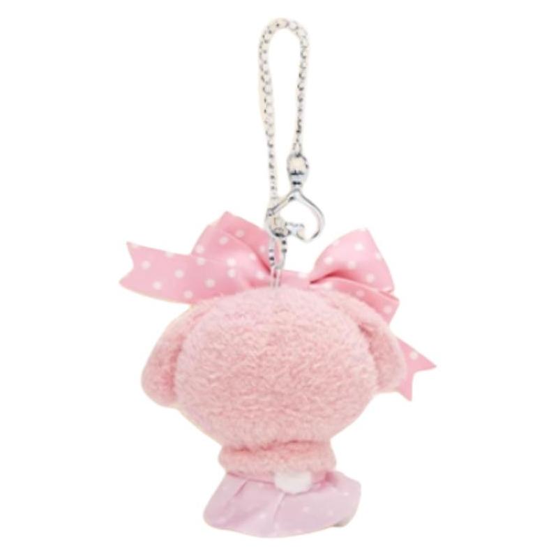 Sanrio Мелоди в горошек бант милая брелок кукла плюшевая 11 см в высоту 280124G4001K7-Мелоди подвеска