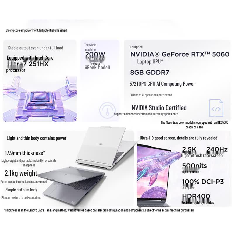 Lenovo ThinkBook 16p G6 Laptop (CN version)