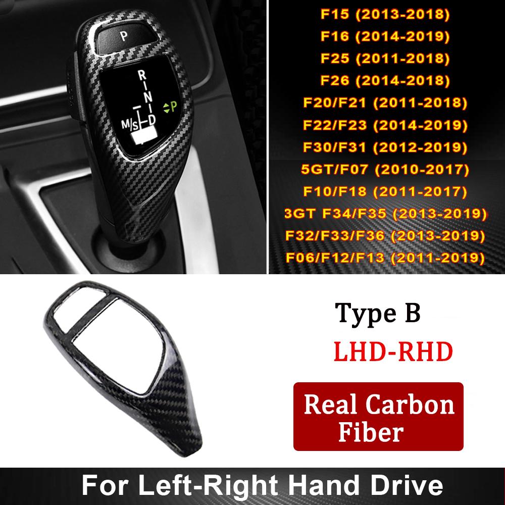 Carbon Fiber Gear Shift Collar for BMW F30 F10 F15 F07 F20 F21 F22 F32 F34 F35 5GT