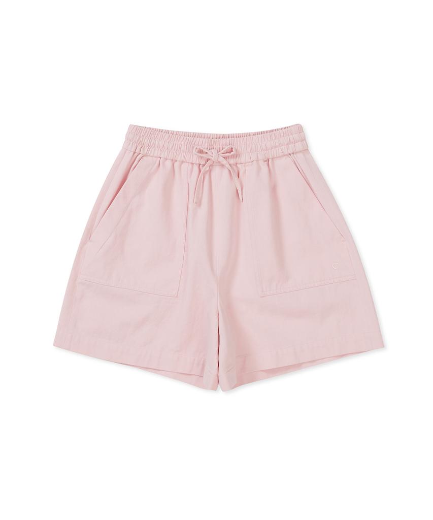 CLOVE [25Ss Clove] Washed Cotton Shorts (Pink)