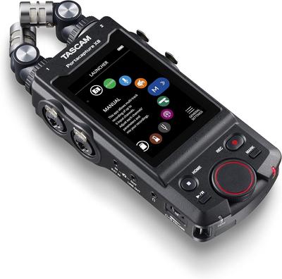 TASCAM Portacapture X8 32 бит Float 192 кГц 8-дорожечный портативный рекордер подкаст USB-микрофон Youtube ASMR (Высокое разрешение)