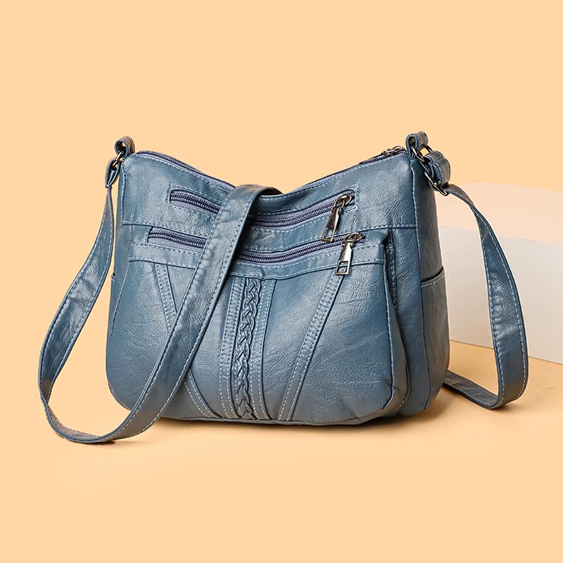 Сумка для мамы, женская сумка через плечо, многослойная, большой емкости, сумка для людей среднего и пожилого возраста