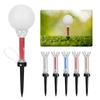 5Pcs Multi?color Golf Tees Durable Plastic Magnetic Golf Tee Practice Training Aid Tool