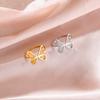Cazador Adjustable Butterfly Women's Ring Gold Color Stainless Steel Finger Rings Jewelry Trendy Wedding Birthday Gift Wholesale