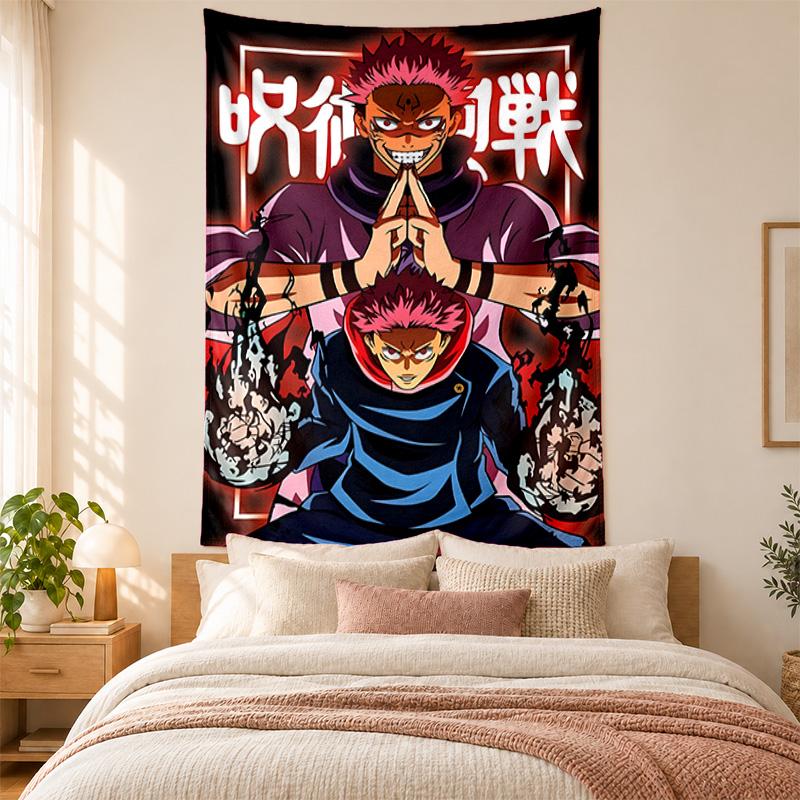 Jujutsu Kaisen Tapestry highquality for decorating living room bedroom dorm walls ideal as bedroom wallart orholiday gift