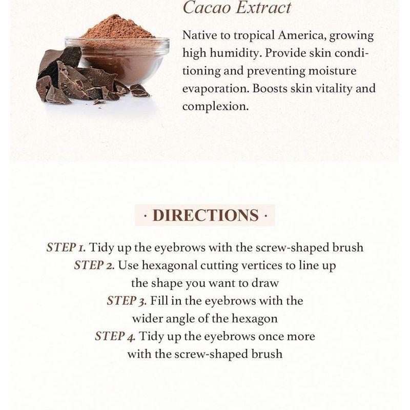 Skinfood Тонкий карандаш для бровей Choco - 4 цвета