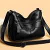 Women's Cross-border New Women's Fashion Mother Soft Leather Large Capacity Shoulder Bag Messenger Bag High-capacity
