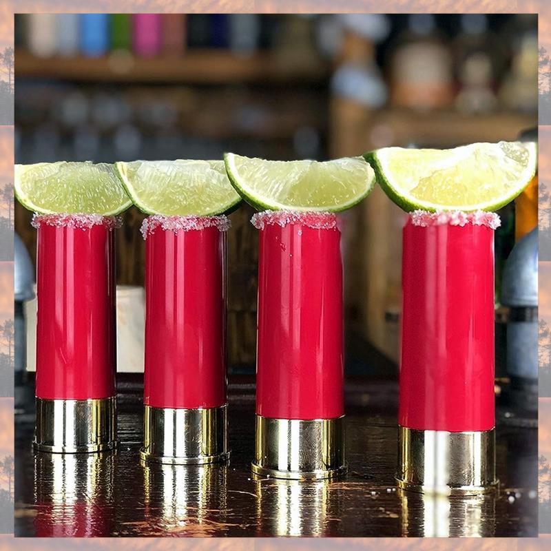 Тренд 2025 4 шт. 12 калибр рюмки для текилы Прочные Легкие в использовании 9,2 X 3,2 X 3,6 см