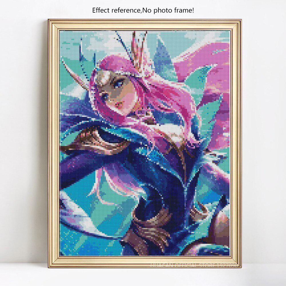 Diamond Painting Full Round Arrival Girls Diamond Embroidery Sale Cartoon Diamond