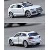 Масштаб 1/32 Q5 SUV, модель автомобиля из сплава, литая под давлением и металлическая игровая модель автомобиля, гиперзвуковая имитация, детская коллекция, подарочная игра