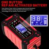 Car Battery Charger 12v6A Smart Battery Charger Motorcyclebattery chargerPower Puls Repair Wet Dry Lead Acid Battery Chargers