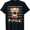 Black Mouth Cur Funny Mug Shot Bad Dog Mom Dad Gift T-Shirt