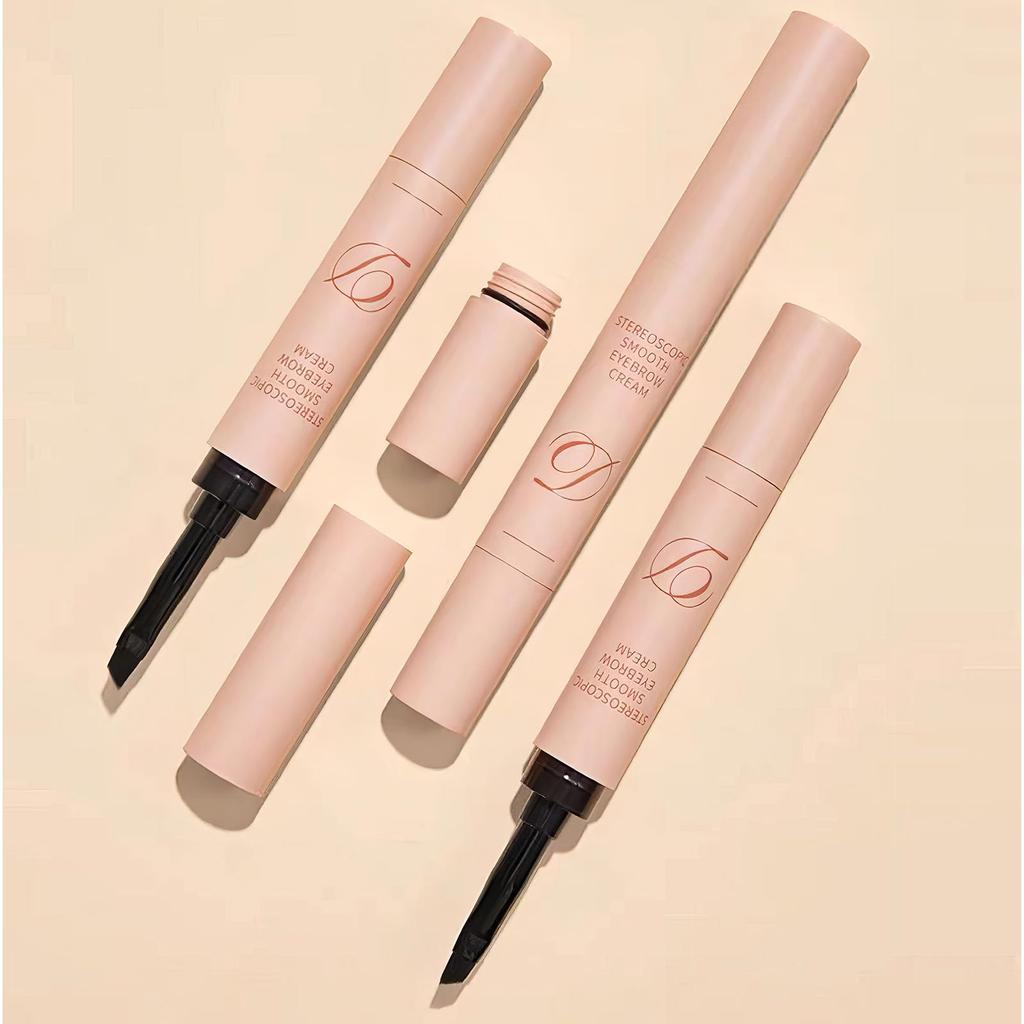 Gevlonecirly Тинт для бровей Тушь для бровей Пудровый тип коррекция цвета для изысканных лучше, чем пудра жидкие брови сероватый [Натуральные брови]