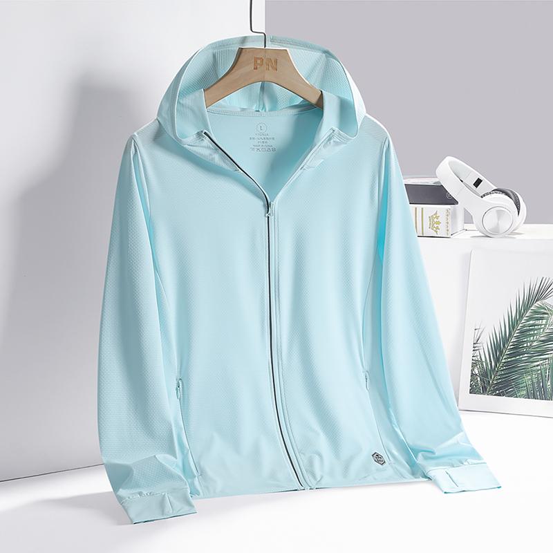 Женская дышащая солнцезащитная одежда Ice Silk, устойчивая к ультрафиолетовому излучению, легкая солнцезащитная одежда для пар на открытом воздухе