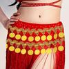 Creative Belly Dance Waist Chain Shiny Tassel Sequins Lace Trim  Ethnic Decorations
