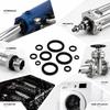 1200 Pieces of CS 1.5/2.4/3.1 Mm Outer Diameter 6-28 Mm O-ring Kit, Multi Specification Oil Resistant Sealing Gasket Repair Kit