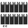 14pcs Oscillating Multitool Quick Release Saw Blades Set DIY Woodworking Accessories Kit