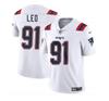 Мужская футболка-джерси NFL New England Patriots #91 LEO - БЕЛАЯ