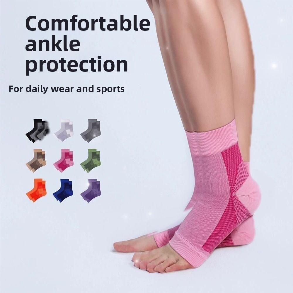 Compression Fit Ankle Support Brace Stabilizing Design Ankle Stabilizing Wrap Sports Use
