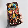 Для Oukitel C59 Чехол Oukitel C59 Pro Обложка Роскошный Милый Любовь Кролик Забавный Узор Черный ТПУ Мягкий Силикон Защитный Чехол для Телефона