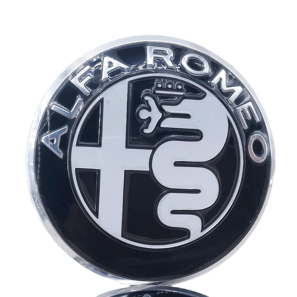 1PCS Alfa Romeo Giulia Wheel Center Stickers 40mm/50mm/56mm/60mm Car Emblem Wheel Center Covers Steering Wheel Decoration zw1