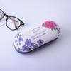 Handmade Chinese Style Double Layer Eyeglass and Contact Lens Case with Cute Digital Print