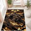 2026 New Batman Batmobile Background Non-Slip Rug, Rectangular Rug, Suitable for Living Room and Bedroom Decor