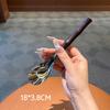 Набор детских десертных ложек и половников из нержавеющей стали 304 с текстурой под дерево